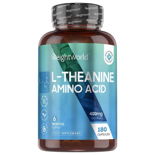 180 400mg L-Theanine Capsules